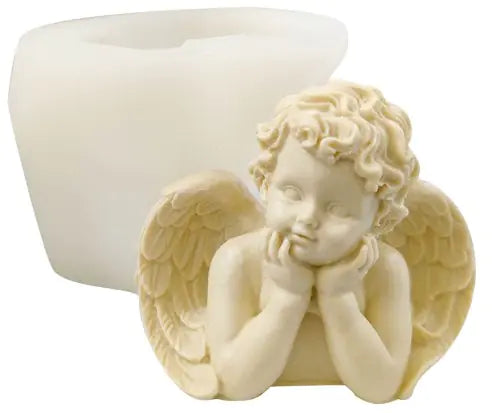 Home Resin Wall Decor with Angel Welcome Accent