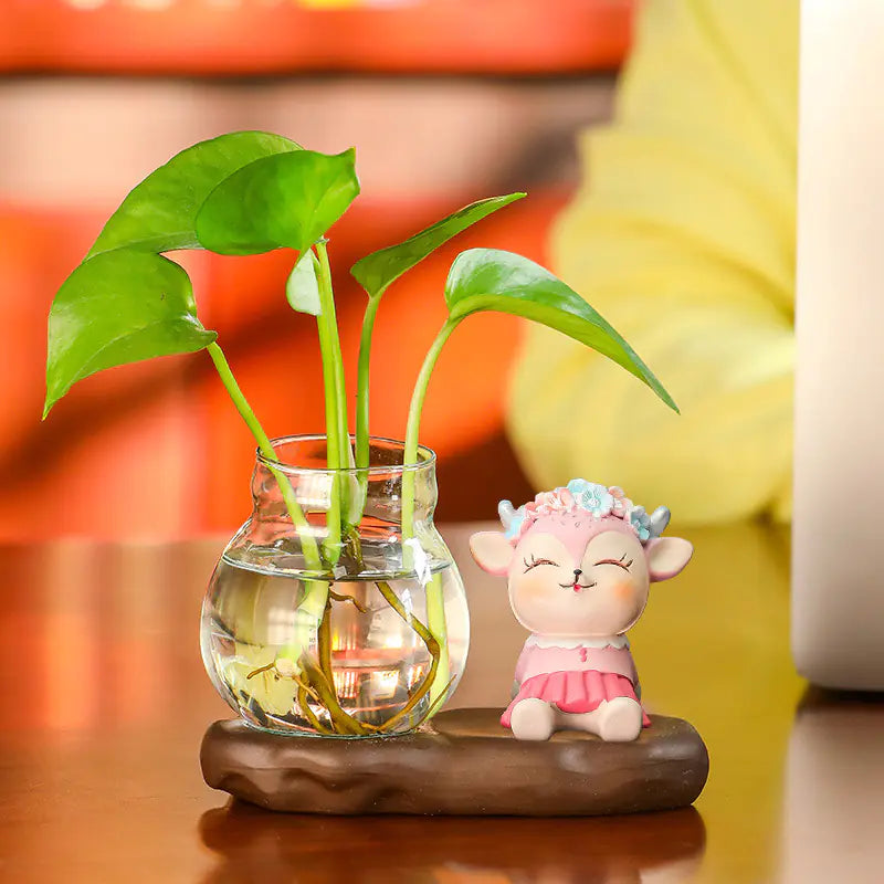 Creative Home Decor Starry Sky Vase for Office Desk