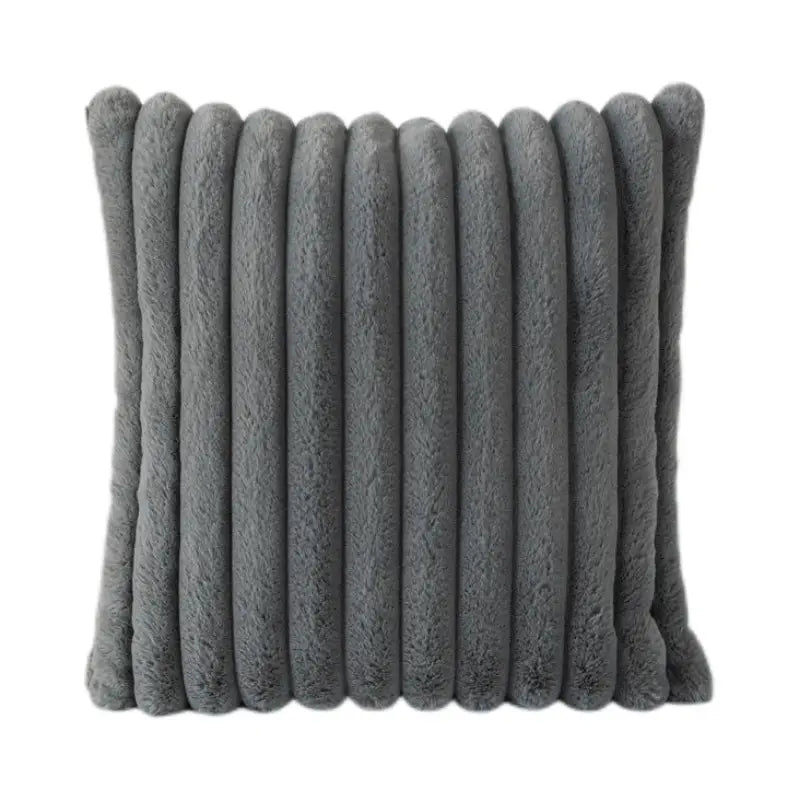 Rabbit Fur Synthetic Pillowcase for Home Decor