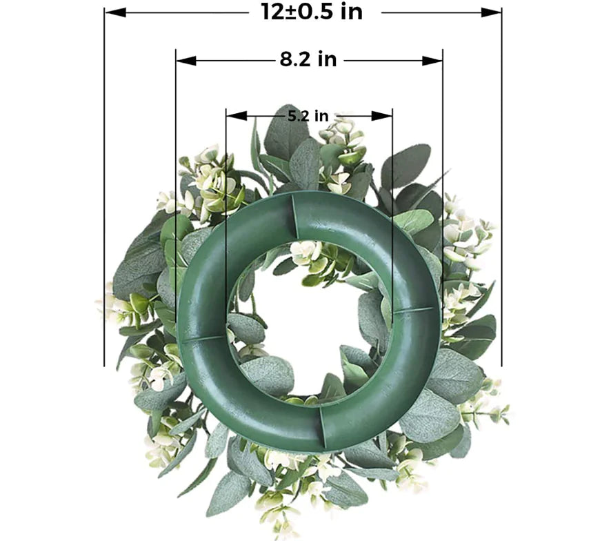 Artificial Eucalyptus Wreath for Home Decor (1pc)