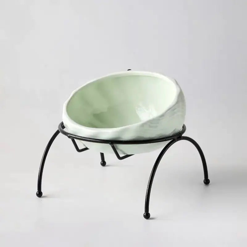 Pet Supplies Elevated Cat and Dog Bowls with Slant Design