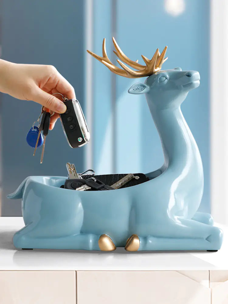Creative Deer Storage Ornament for Home Decor