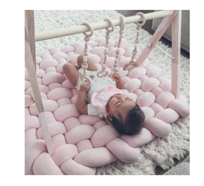 INS Handmade Twisted Cotton Floor Mat for Home Decor