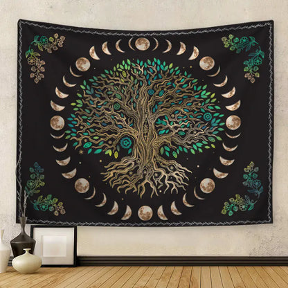 Mandala Series Sunstone Tapestry for Home Decor