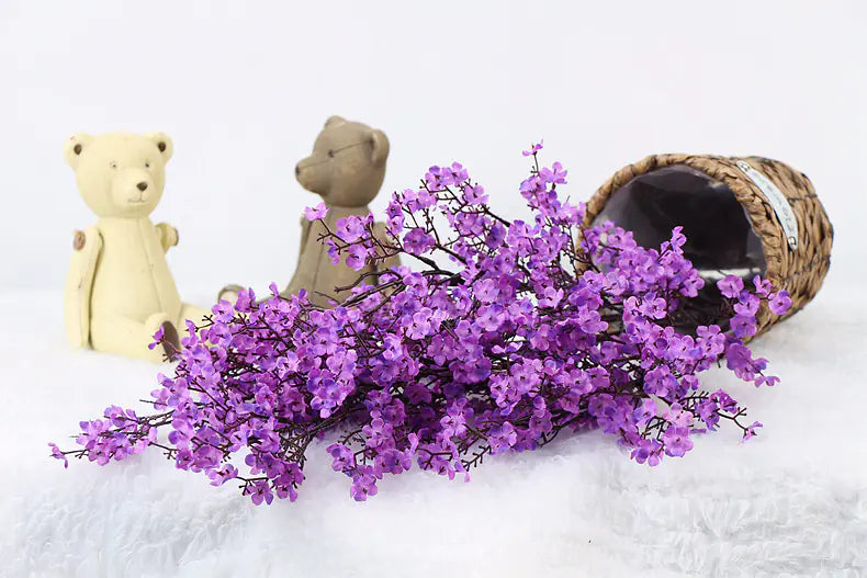 Realistic Baby's Breath Single Stem Floral Decor