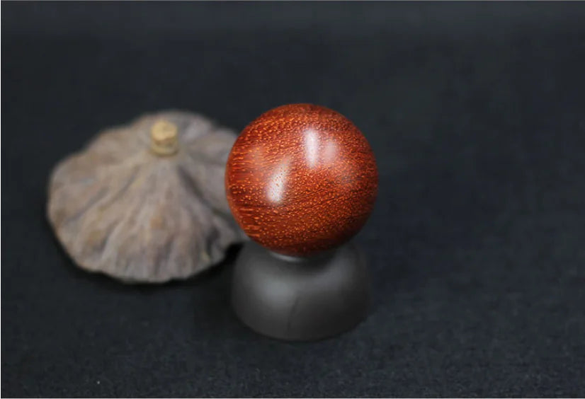 Wooden Health Ball Handcrafted with Red Sandalwood