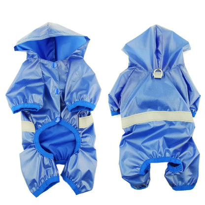 Reflective Waterproof Boxer Jumpsuit for Pets