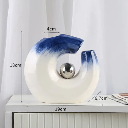 Creative Shaped Ceramic Vase Decorative Wholesale