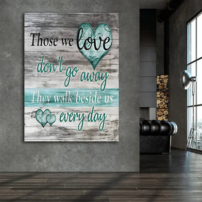 Love Memory Canvas Painting - Wall Art for Home Decor