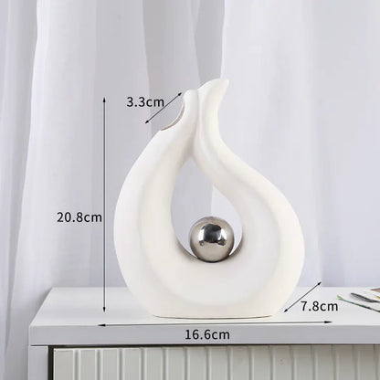 Creative Shaped Ceramic Vase Decorative Wholesale