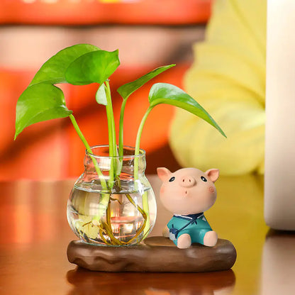 Creative Home Decor Starry Sky Vase for Office Desk