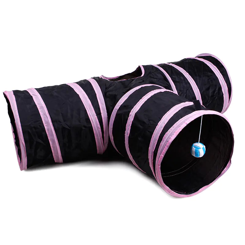 Pet Supplies Cat Crinkle Tunnel Foldable Cat Toy