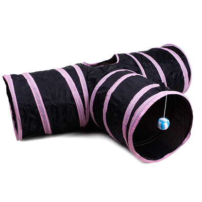 Pet Supplies Cat Crinkle Tunnel Foldable Cat Toy