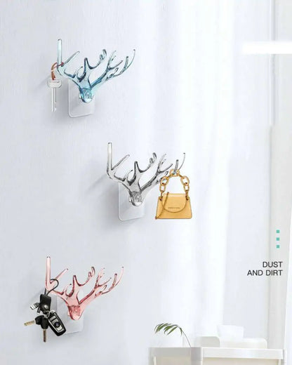 Antler Shaped Wall Hook for Aesthetic Home Decor