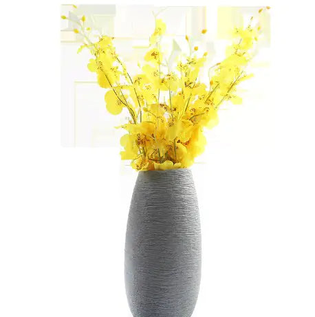 Creative White Ceramic Vase for Home Decor (Nordic Style)