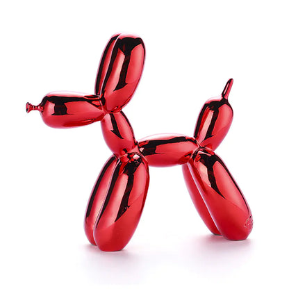 Modern Nordic Balloon Dog Figurine for Home Decor