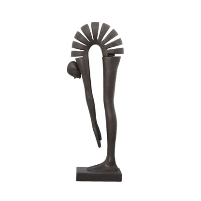 Modern Nordic Abstract Resin Figure for Home Decor