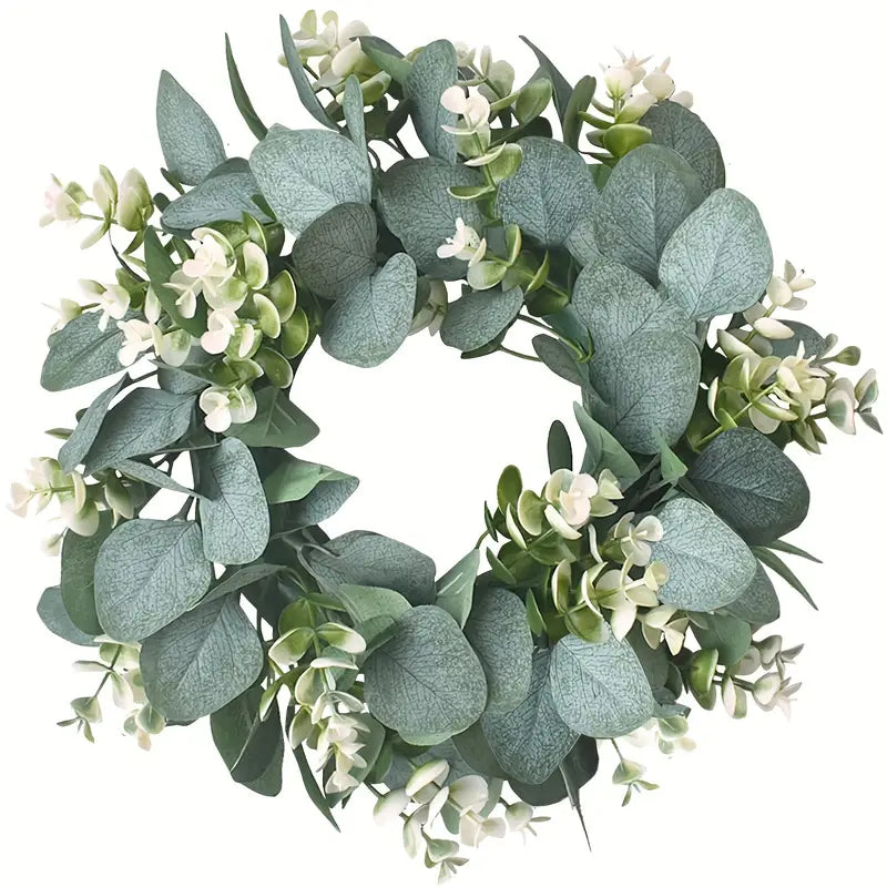 Artificial Eucalyptus Wreath for Home Decor (1pc)