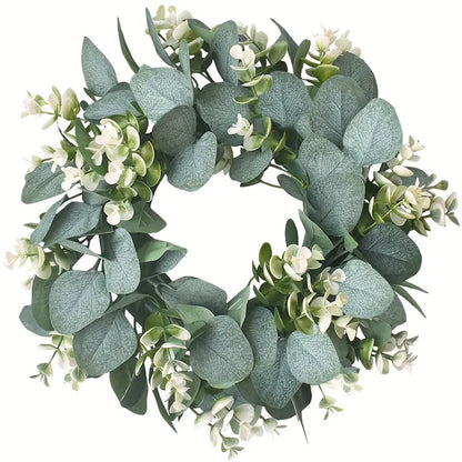 Artificial Eucalyptus Wreath for Home Decor (1pc)