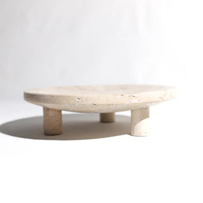 Wabi-Sabi Style Stone Tray for Modern Home Decor