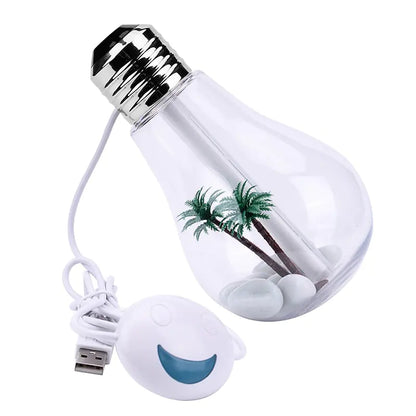 Humidifier with Bulb Design for Home Decor