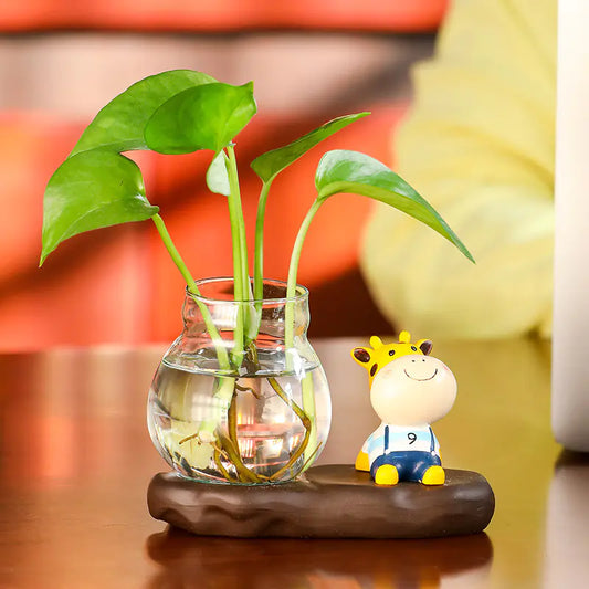 Creative Home Decor Starry Sky Vase for Office Desk