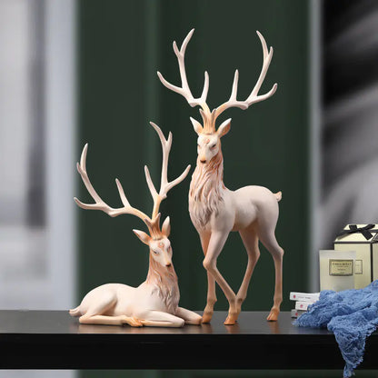 Elegant Deer Figurine for Home Decor and Gifts