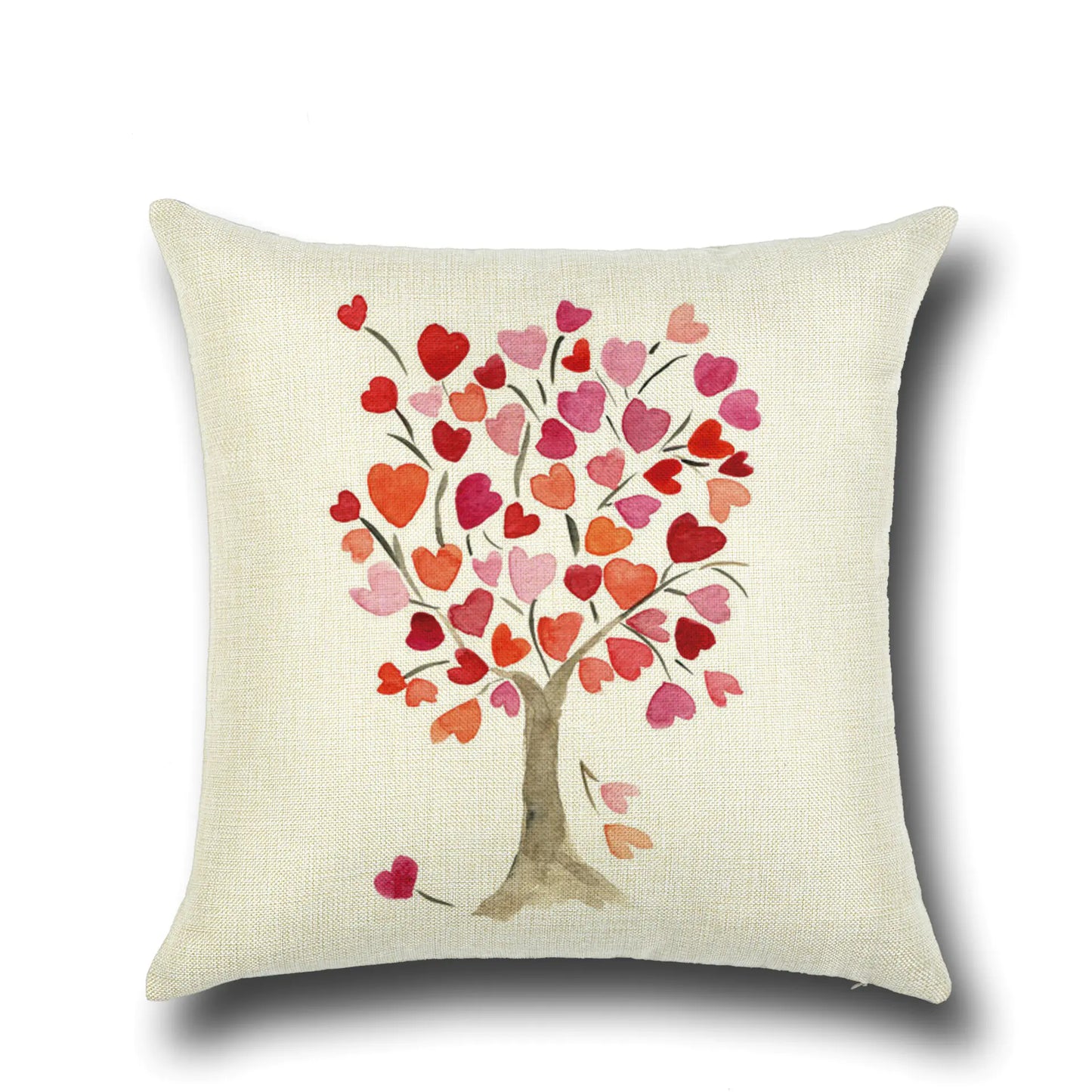 Stylish Cartoon Floral Tree Pillowcase for Home Decor