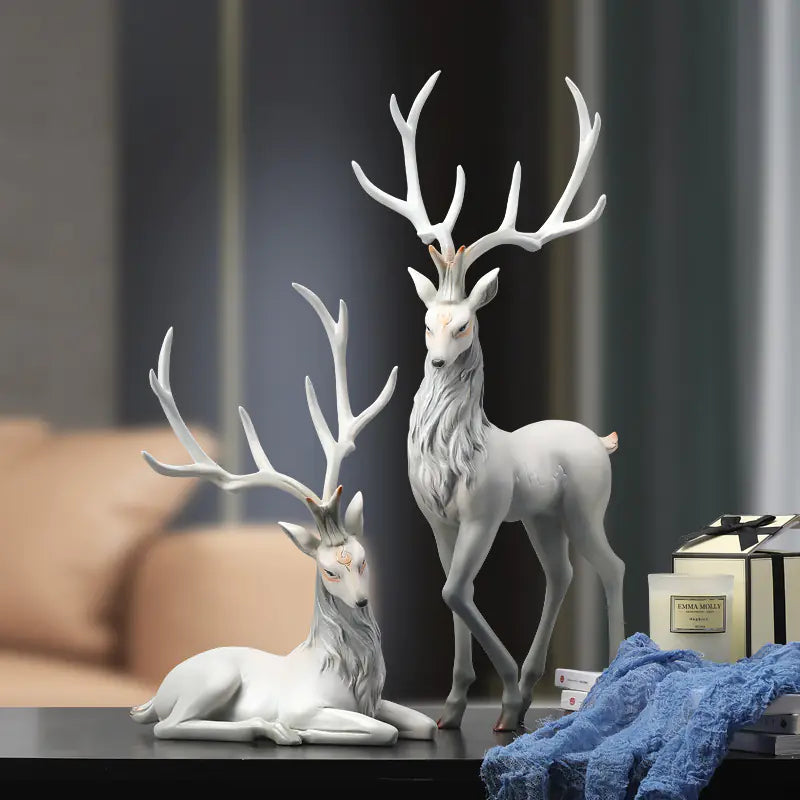 Elegant Deer Figurine for Home Decor and Gifts