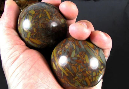 Wellness Ball, Solid Grip Spinning Ball for Hand Play