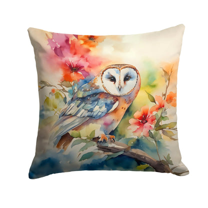 Barn Owl Throw Pillow