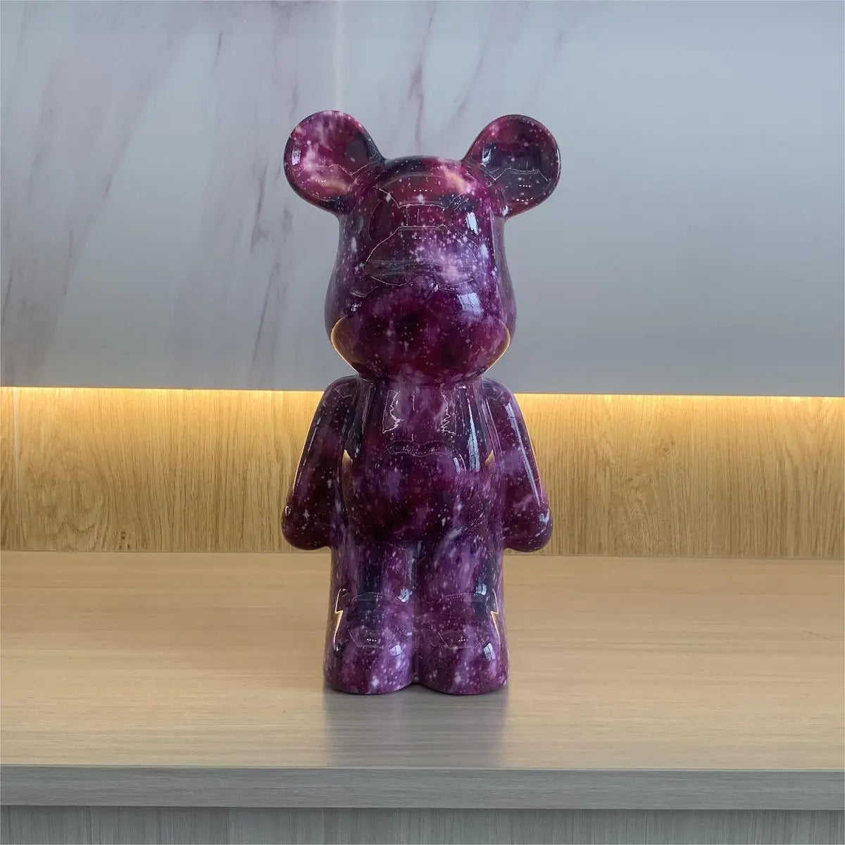 New Cute Heart Bear Figurine for Living Room Decor