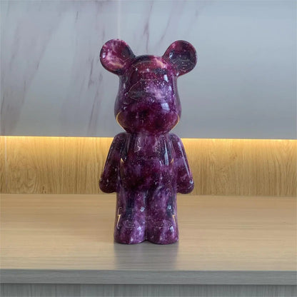 New Cute Heart Bear Figurine for Living Room Decor
