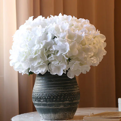 Artificial Hydrangea Bouquet for Home Decor (5 Heads)