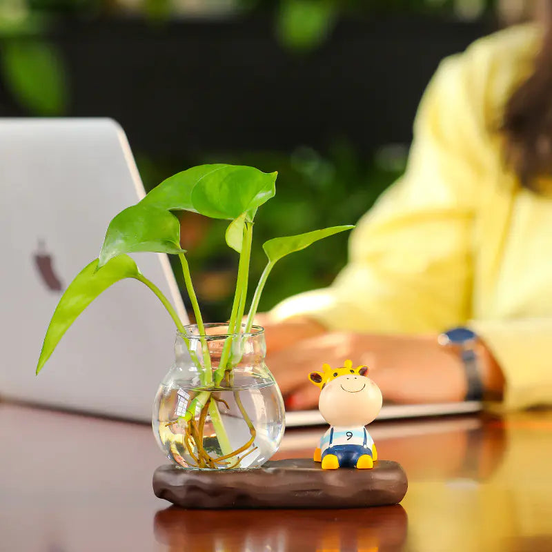 Creative Home Decor Starry Sky Vase for Office Desk