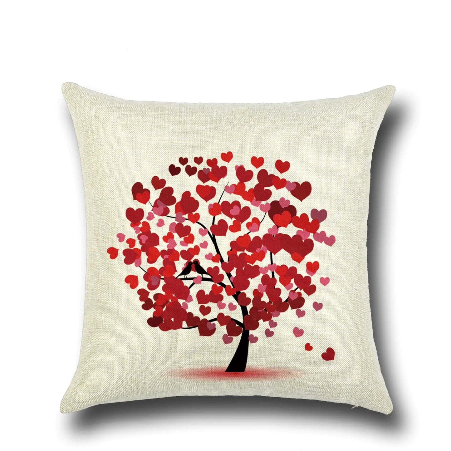 Stylish Cartoon Floral Tree Pillowcase for Home Decor