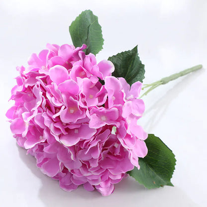 Artificial Hydrangea Bouquet for Home Decor (5 Heads)