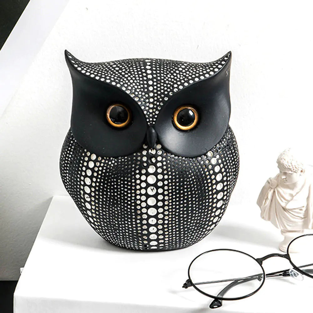 Modern Minimalist Cute Ceramic Owl Decor