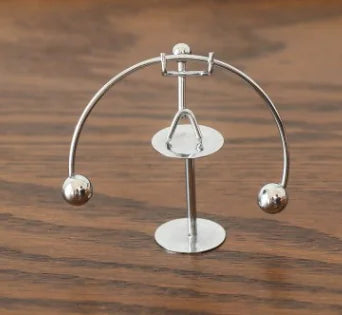 Metal Single Leg Balance Model for Home Decor and Gifts