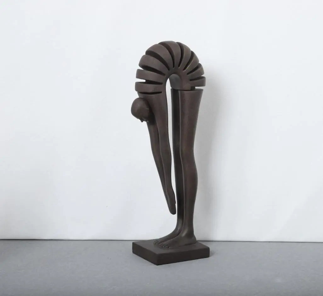 Modern Nordic Abstract Resin Figure for Home Decor