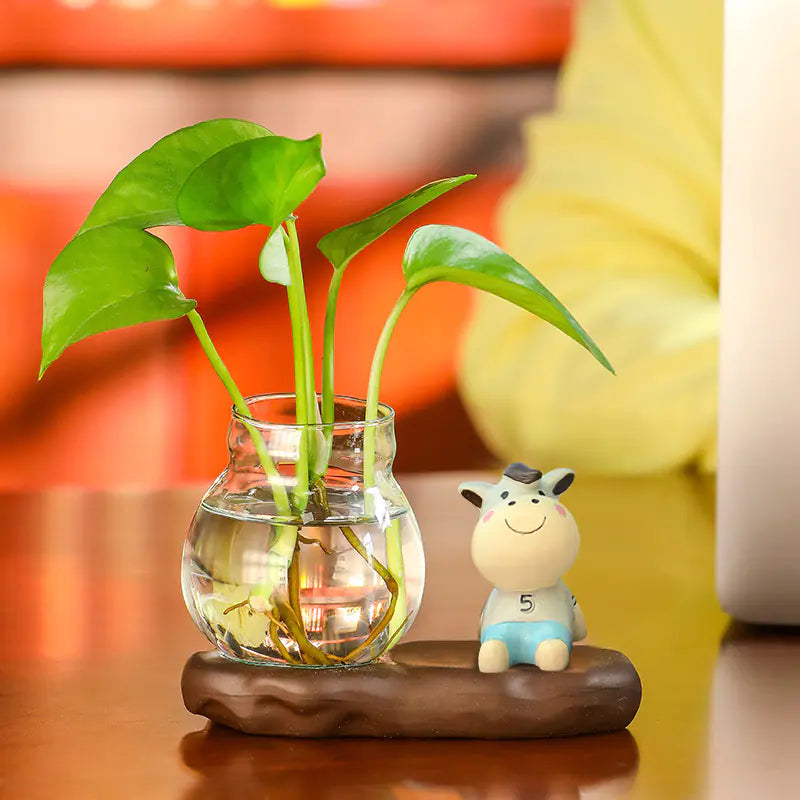 Creative Home Decor Starry Sky Vase for Office Desk