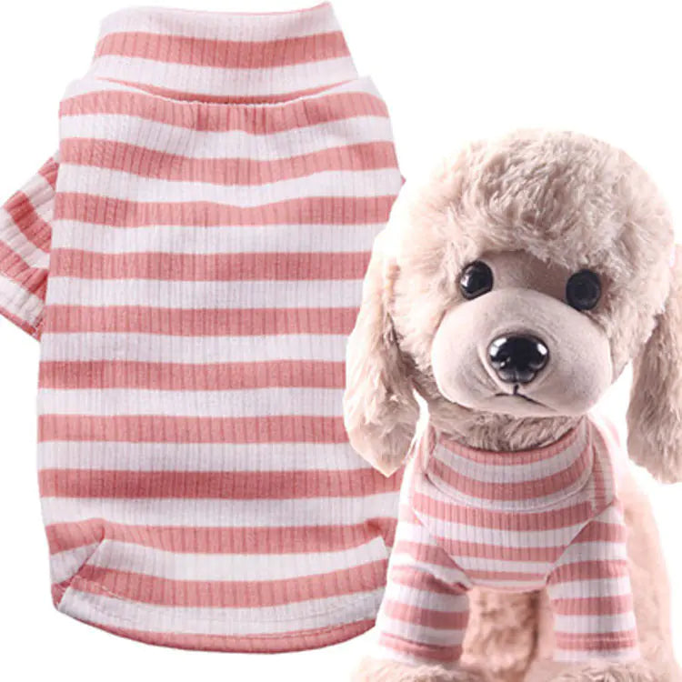 Striped Pet Stretch Garments