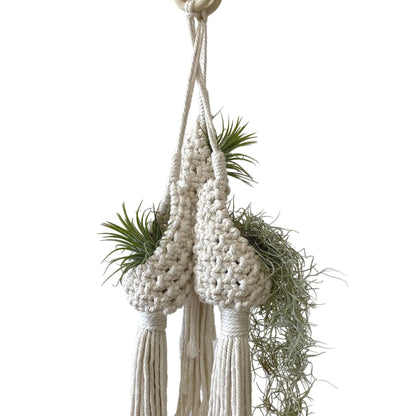 Bohemian Handmade Woven Tapestry Planter Decor