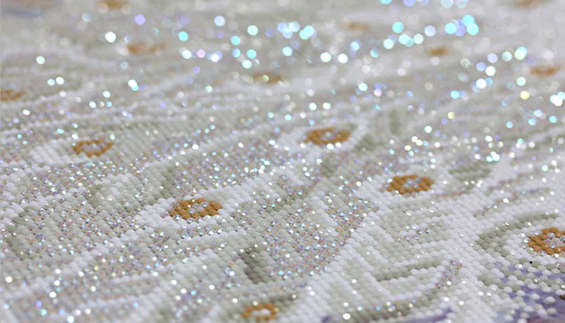 5D Diamond Painting of Peacock for Living Room Decor