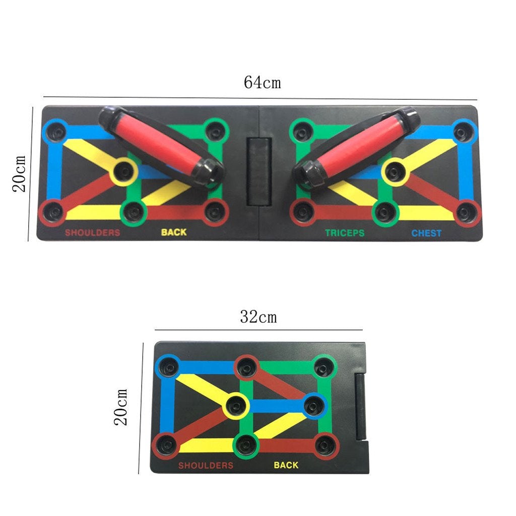 9-in-1 Push Up Board – Home Workout