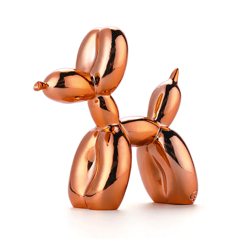 Modern Nordic Balloon Dog Figurine for Home Decor