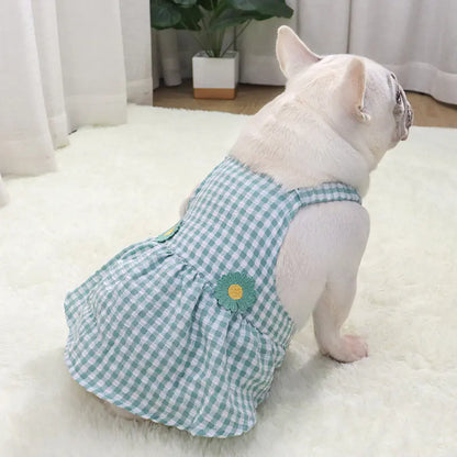 Chic Strapped French Tutu Skirt - Dog Clothing
