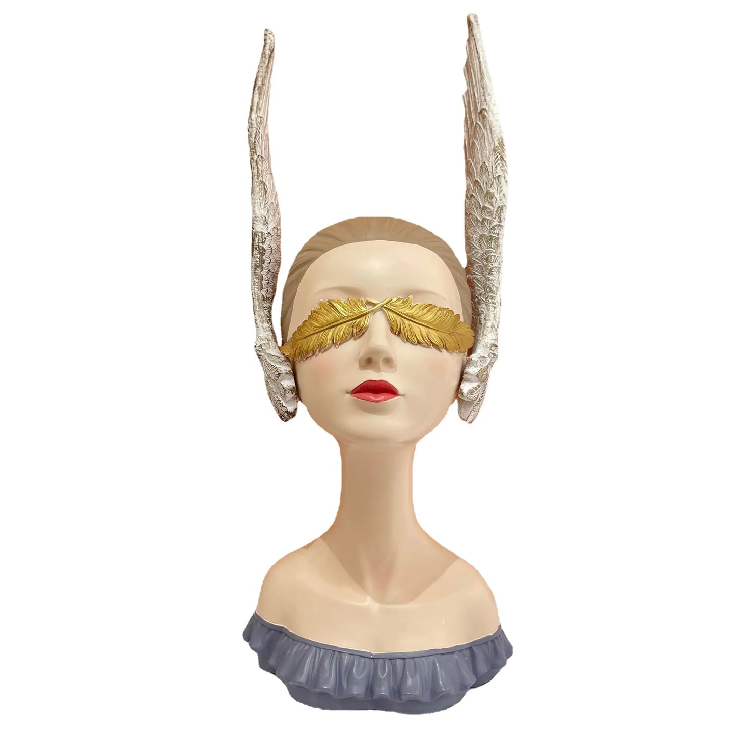 Creative Nordic Winged Goddess Resin Decor for Home