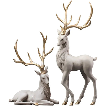 Elegant Deer Figurine for Home Decor and Gifts