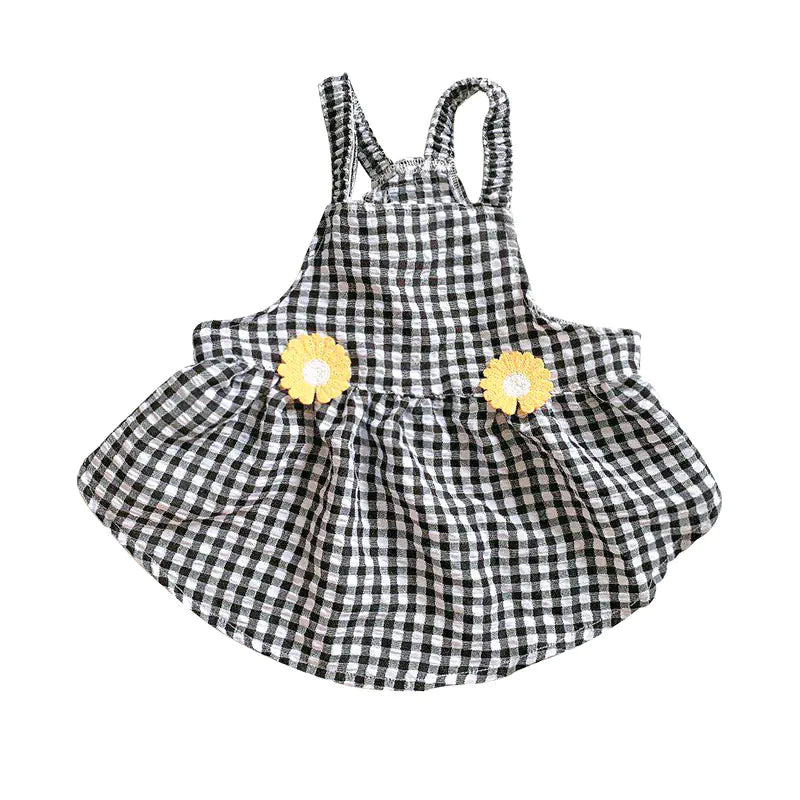 Chic Strapped French Tutu Skirt - Dog Clothing